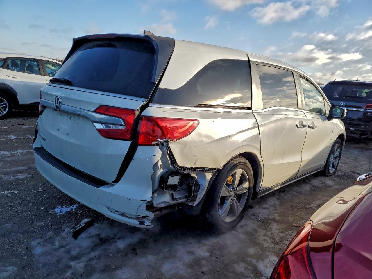 2018 Honda Odyssey Exl VIN: 5FNRL6H74JB053970 Lot: 97602785