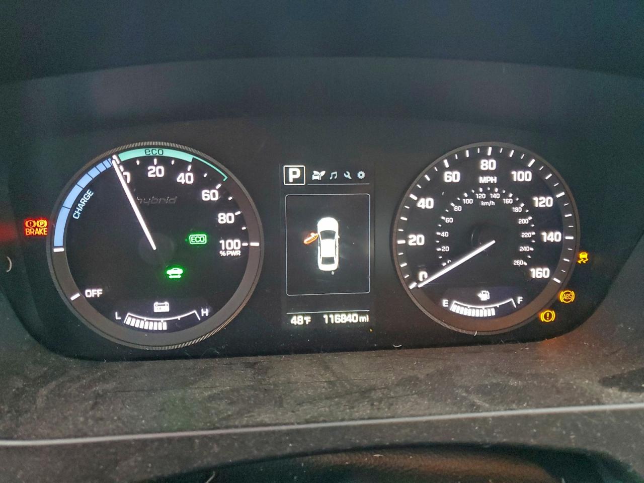 2017 Hyundai Sonata Hybrid VIN: KMHE24L12HA046006 Lot: 95513125