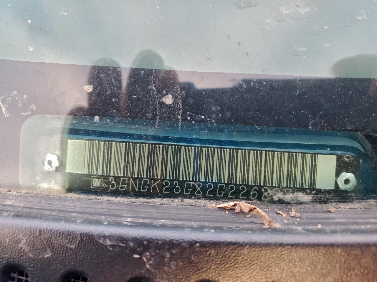 2002 Chevrolet Avalanche K2500 VIN: 3GNGK23G82G226208 Lot: 94907895