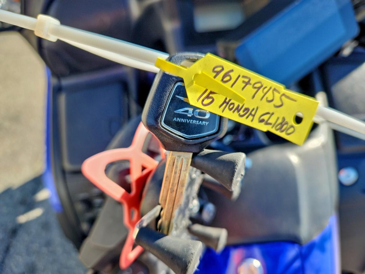 2015 Honda Gl1800 B VIN: JH2SC6845FK200595 Lot: 96179455