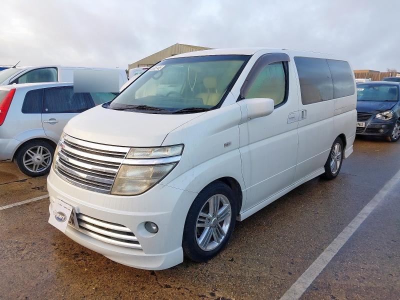 2004 NISSAN ELGRAND for sale at Copart NEWBURY