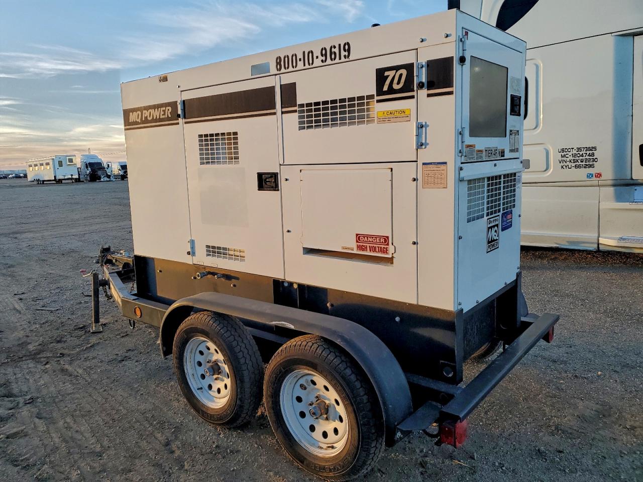 2016 Generator Multiquip Dca VIN: 73353480 Lot: 95564125