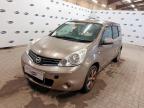 2011 NISSAN NOTE 1.6 N-TEC 5DR AUTO for sale at Copart SANDWICH