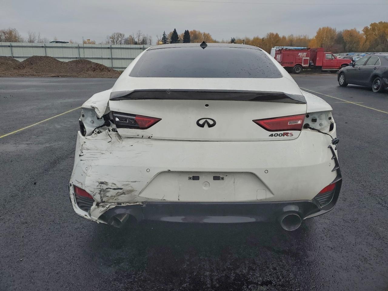 2017 Infiniti Q60 Red Sport 400 VIN: JN1FV7EK6HM610863 Lot: 94387745