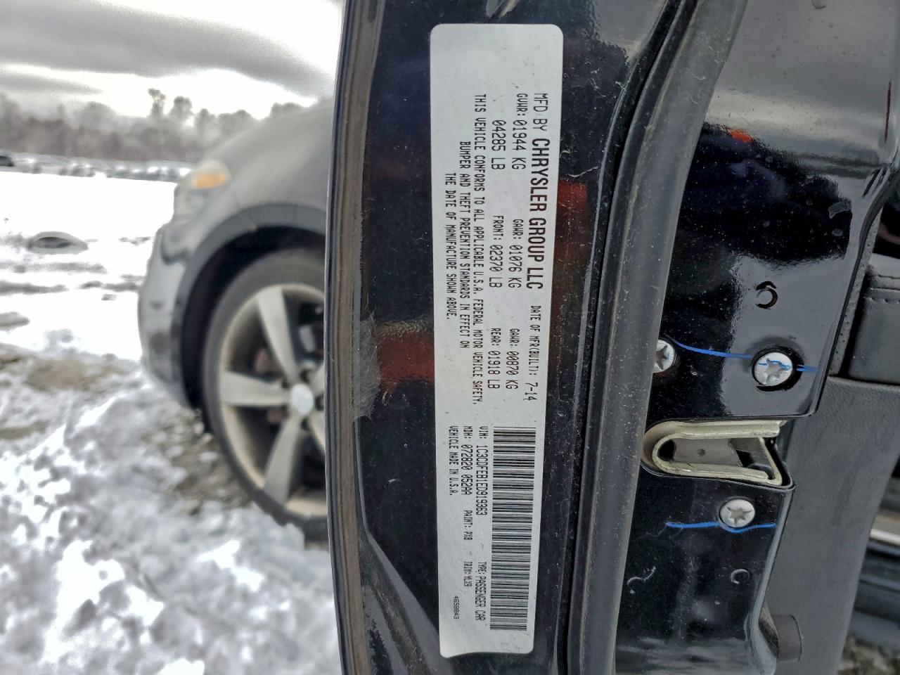 2014 Dodge Dart Gt VIN: 1C3CDFEB1ED919363 Lot: 95084115