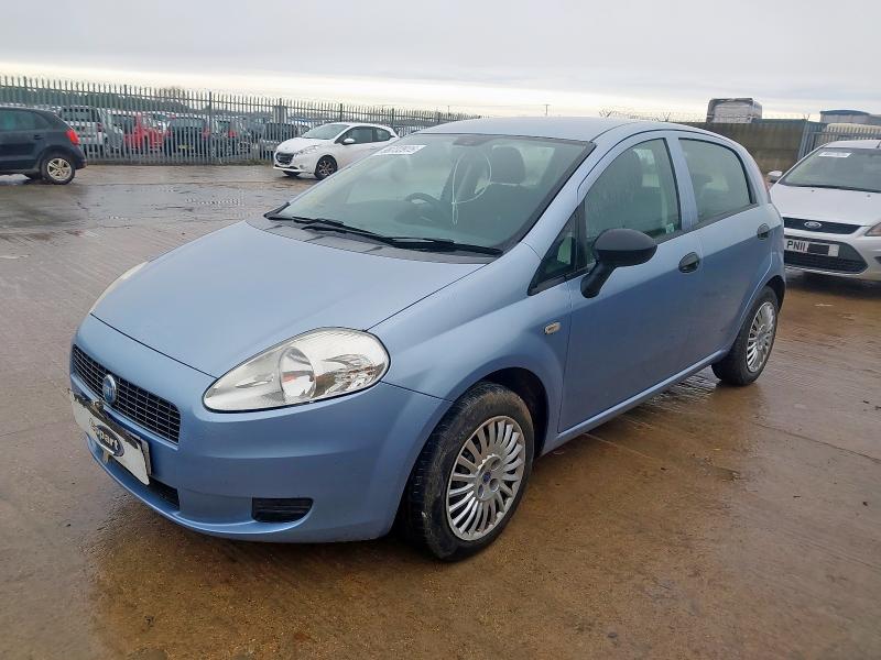 2007 FIAT GRANDE PUNTO 1.2 ACTIVE 5DR for sale at Copart YORK
