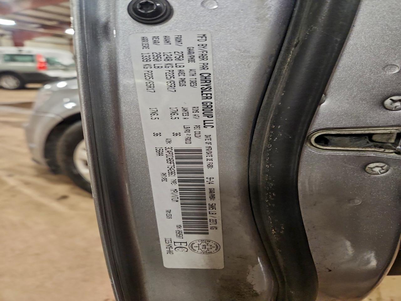 2015 Dodge Journey Se VIN: 3C4PDCAB9FT542861 Lot: 95464655