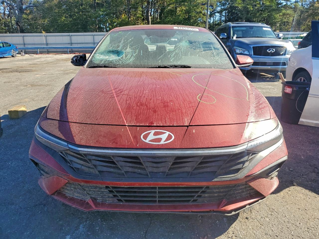 2024 Hyundai Elantra Sel VIN: KMHLM4DG7RU752425 Lot: 97853595