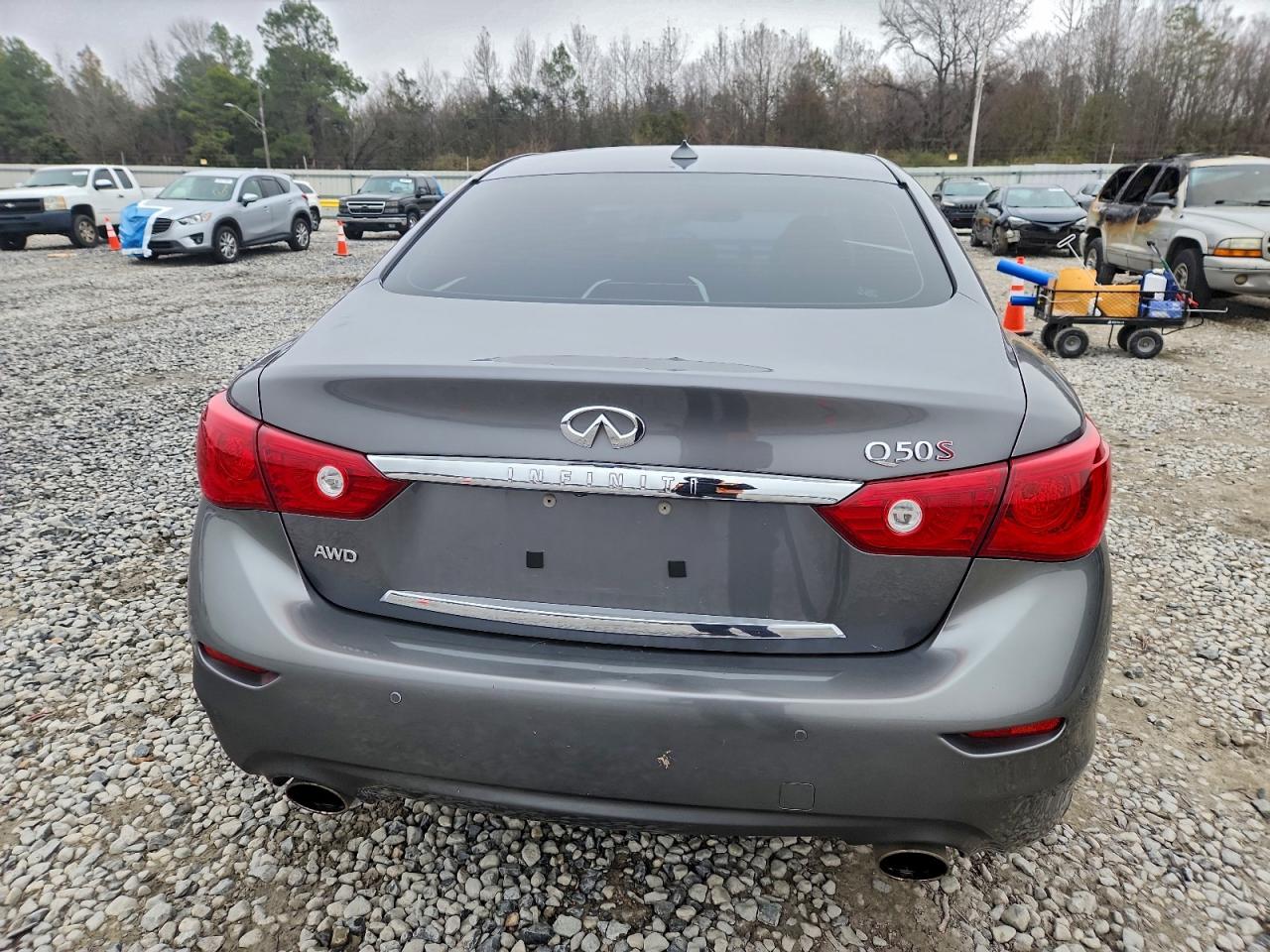 2014 Infiniti Q50 Base VIN: JN1BV7AR5EM693487 Lot: 96177655