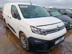 2020 CITROEN BERLINGO 1.5 BHDI 850KG CREW VAN ENTERPRISE 100PS [S/S] for sale at Copart PETERLEE