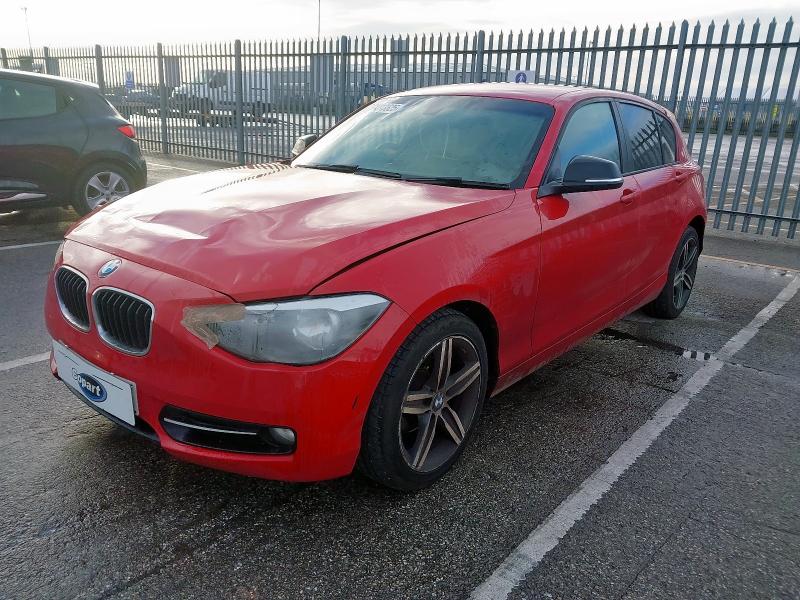 2014 BMW 1 SERIES 116D SPORT 5DR for sale at Copart CHESTER