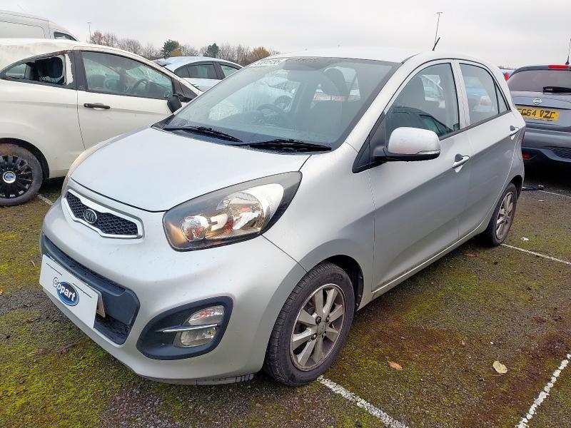 2012 KIA PICANTO 1.25 2 ECODYNAMICS 5DR for sale at Copart SANDTOFT