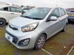 2012 KIA PICANTO 1.25 2 ECODYNAMICS 5DR for sale at Copart SANDTOFT
