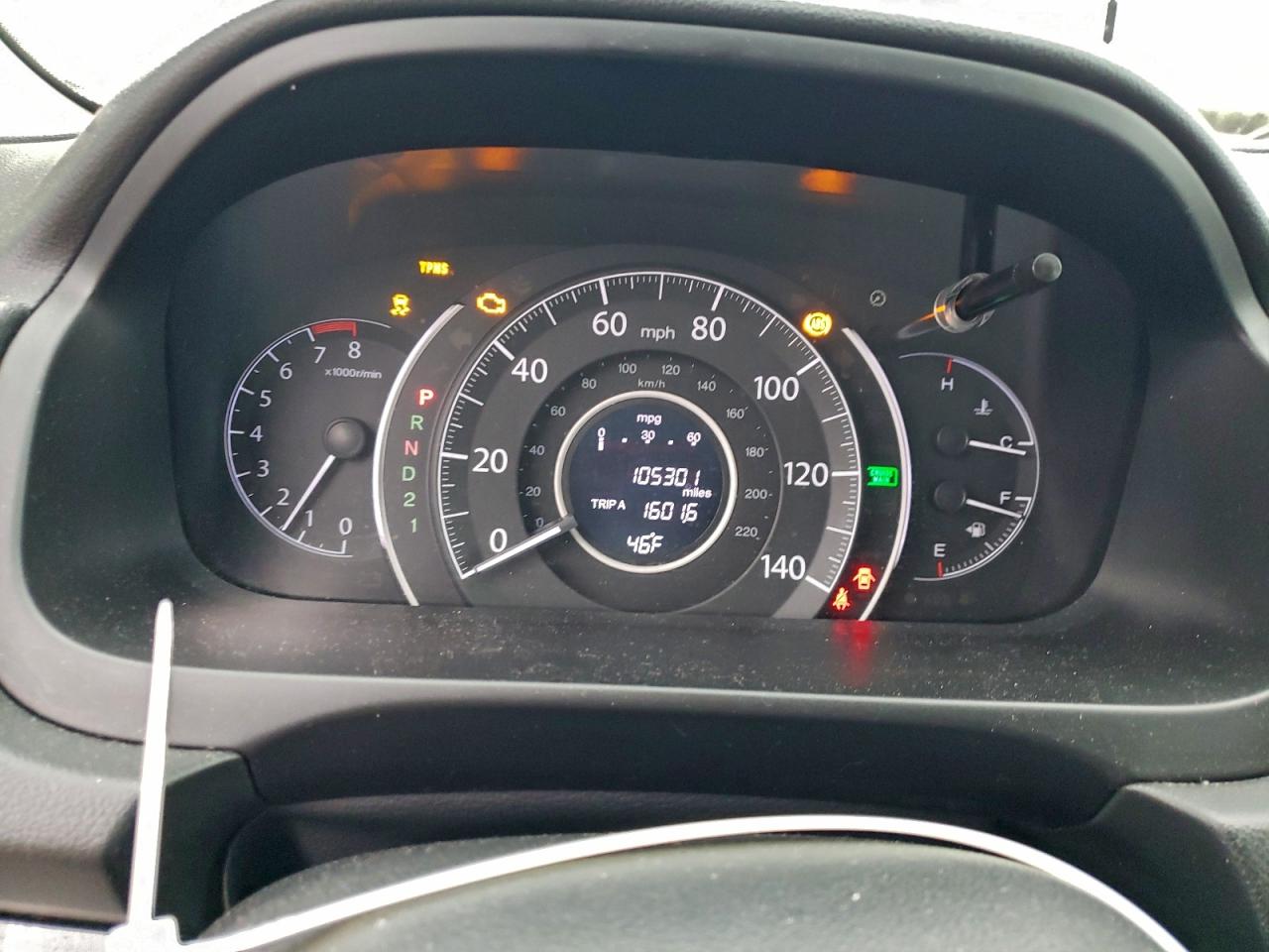 2013 Honda Cr-V Exl VIN: 2HKRM4H75DH613423 Lot: 96246665