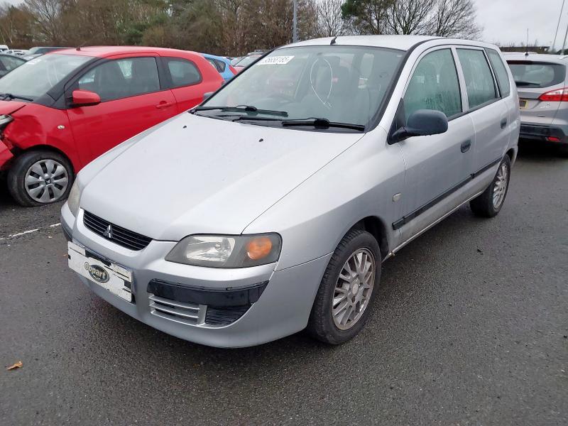 2002 MITSUBISHI SPACE STAR 1.6 MIRAGE 5DR for sale at Copart SANDTOFT