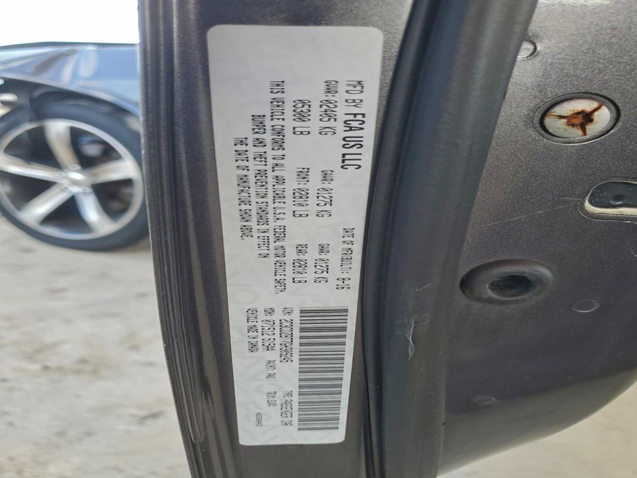 2016 Dodge Challenger R/T VIN: 2C3CDZBT7GH309245 Lot: 97112085