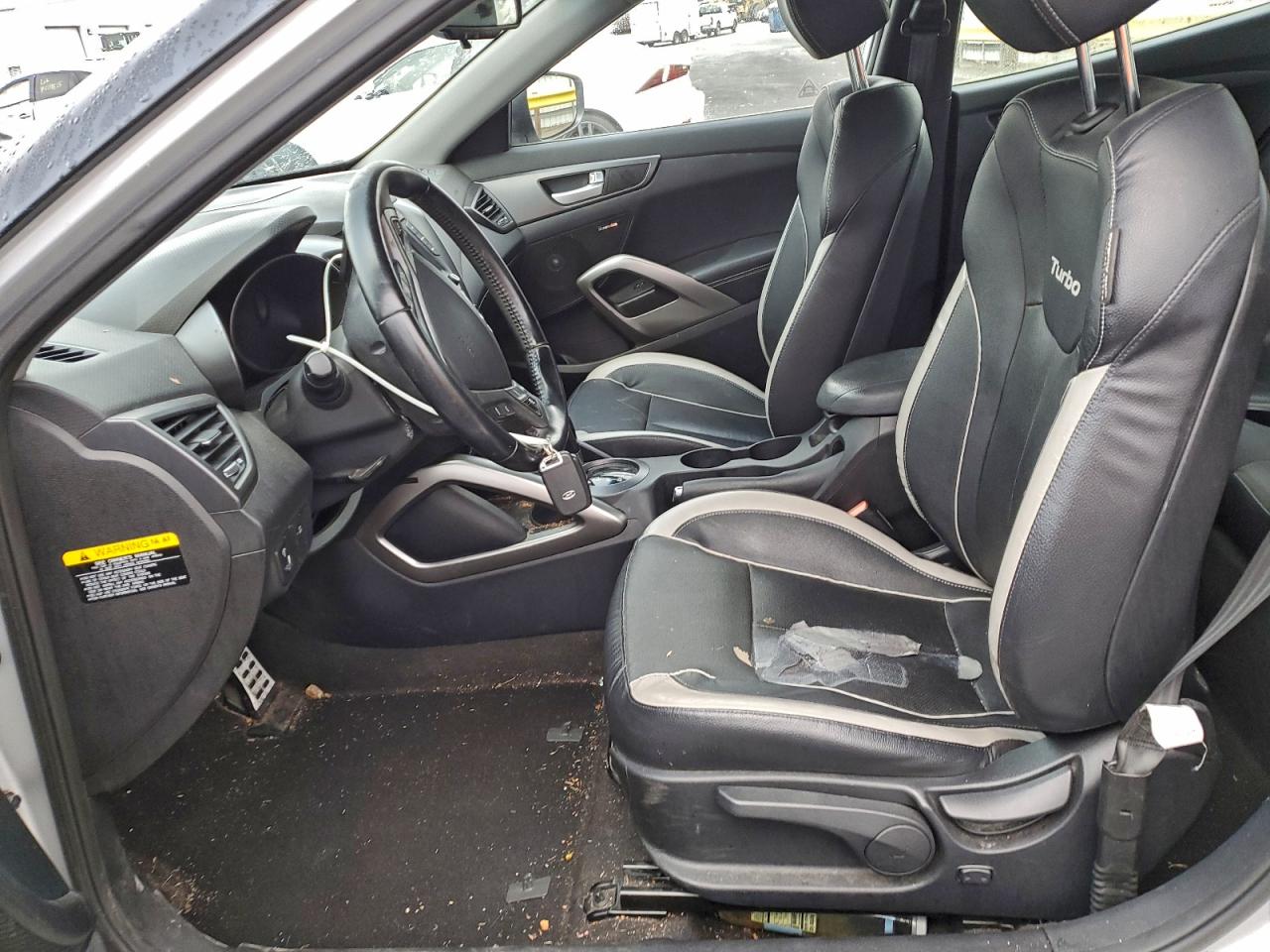 2015 Hyundai Veloster Turbo VIN: KMHTC6AE2FU234834 Lot: 95484365