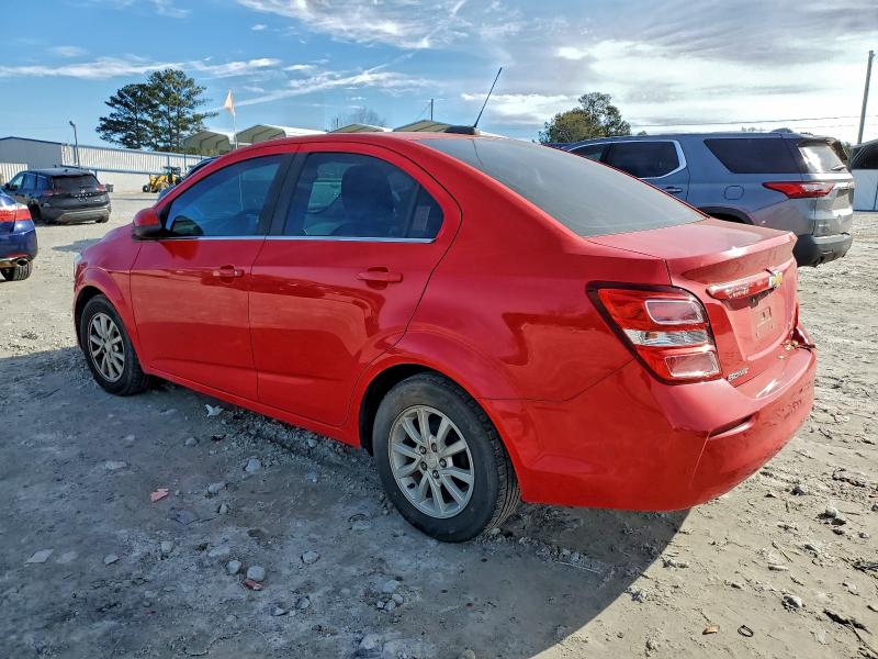  CHEVROLET SONIC 2017 Красный