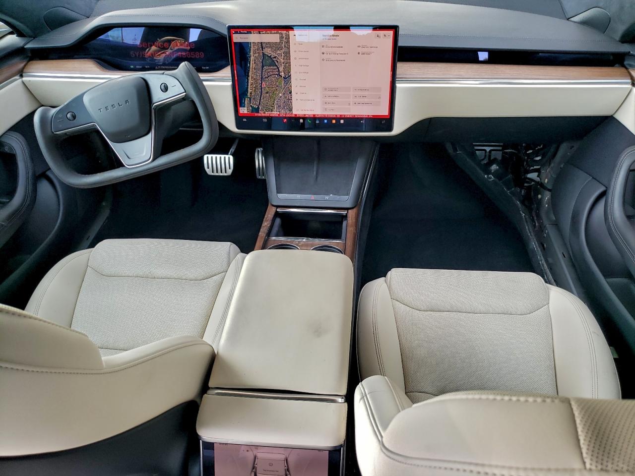2022 Tesla Model S VIN: 5YJSA1E50NF486589 Lot: 85444995