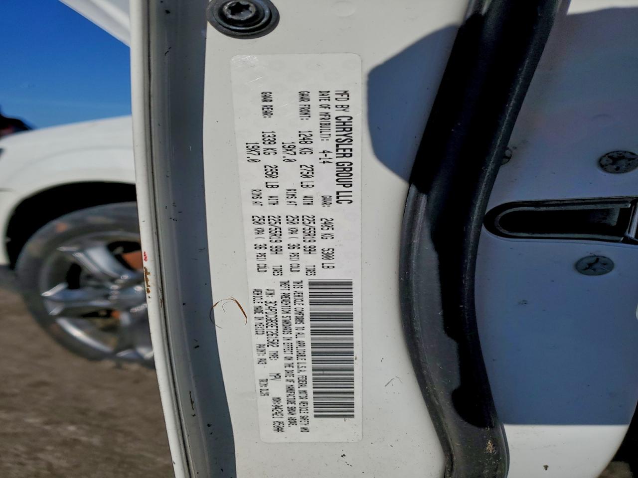 2014 Dodge Journey Crossroad VIN: 3C4PDCGB3ET261502 Lot: 96025625