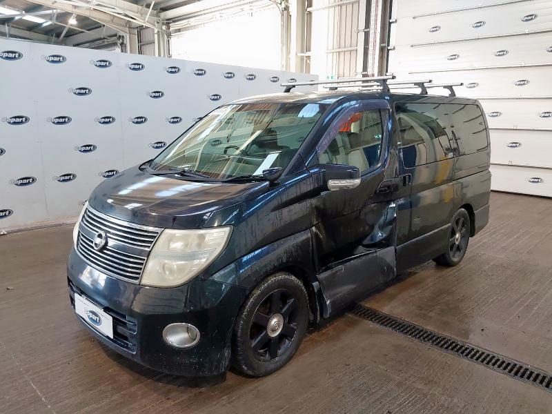 2008 NISSAN ELGRAND for sale at Copart EAST KILBRIDE