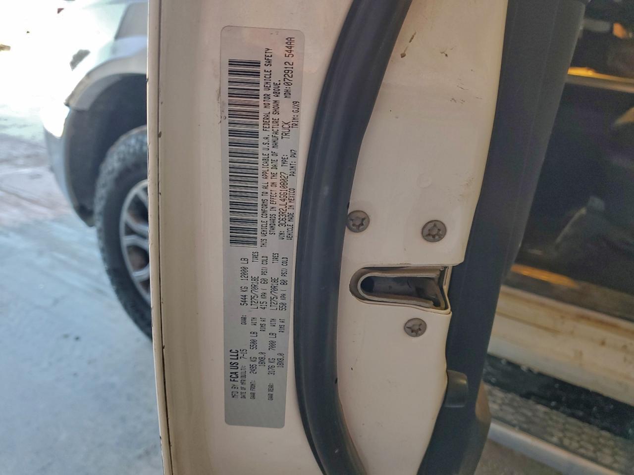 2016 Ram 3500 Laramie VIN: 3C63R2JL4GG108027 Lot: 95190345