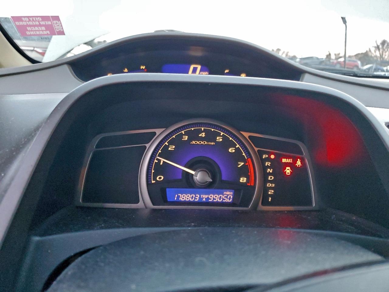 2008 Honda Civic Lx VIN: 1HGFA16598L091653 Lot: 95622325