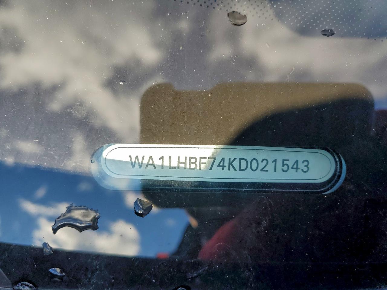 2019 Audi Q7 Premium Plus VIN: WA1LHBF74KD021543 Lot: 92997435