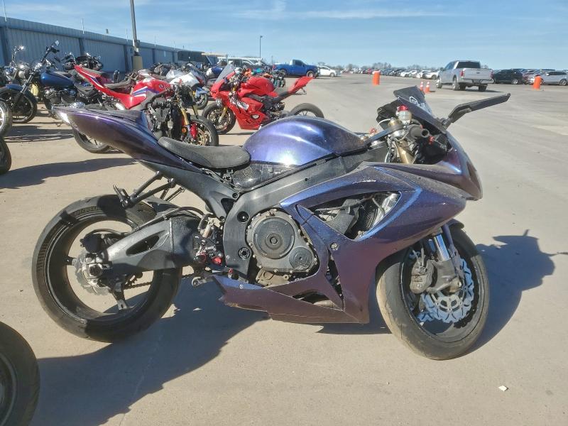 2007 SUZUKI GSX-R600    for sale at Copart TX - DALLAS SOUTH