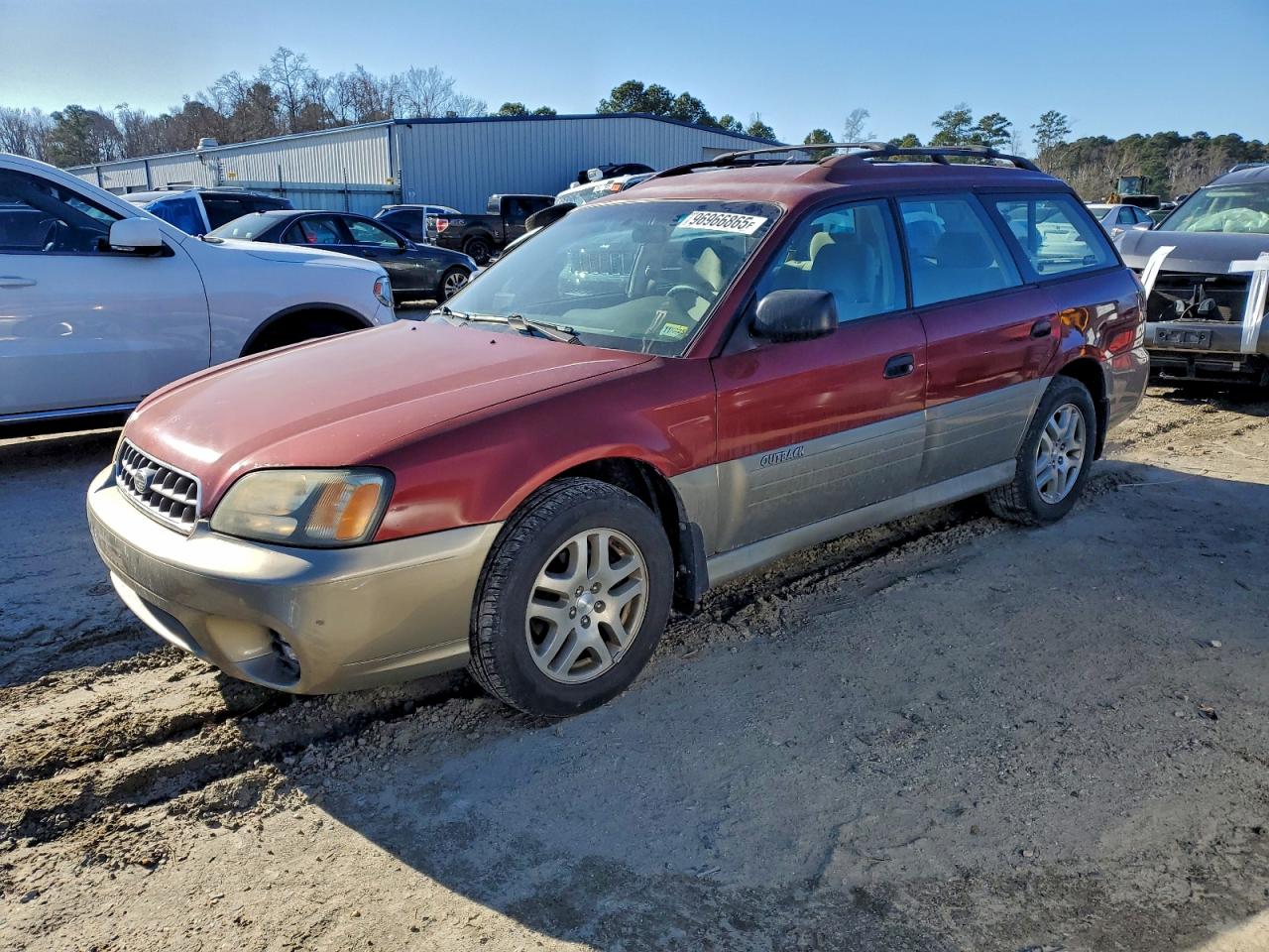 2004 Subaru Legacy Outback Awp VIN: 4S3BH675047634721 Lot: 96966865