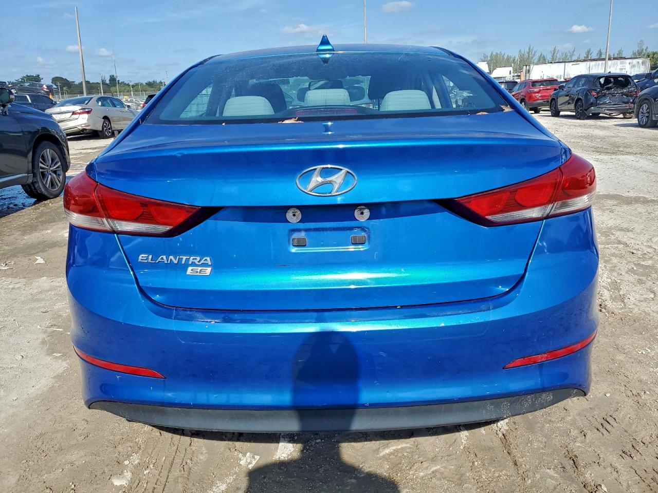 2017 Hyundai Elantra Se VIN: KMHD74LF4HU135244 Lot: 95735835