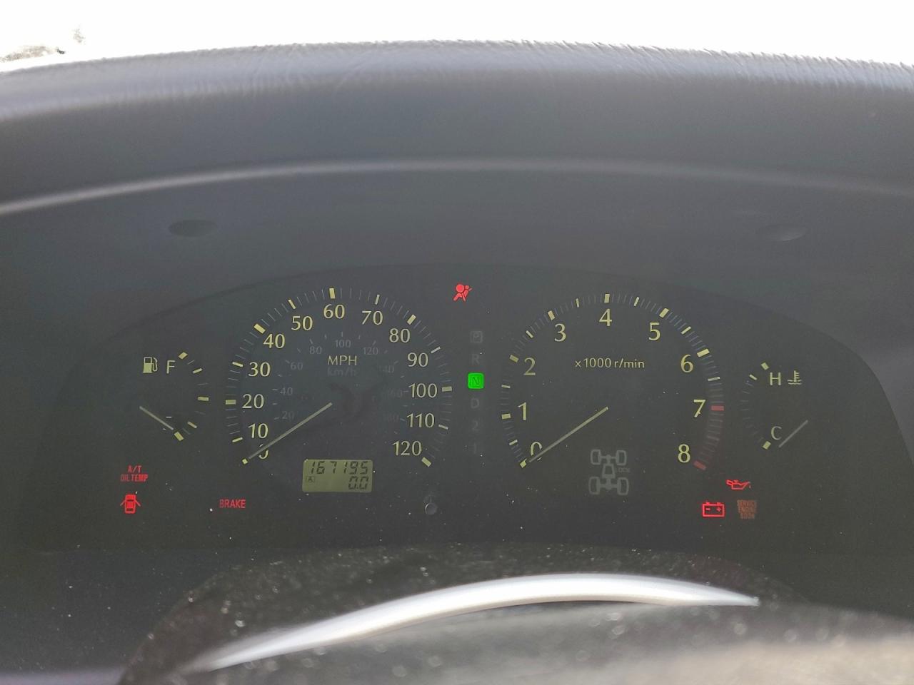 2001 Infiniti Qx4 VIN: JNRDR09YX1W224794 Lot: 95326955