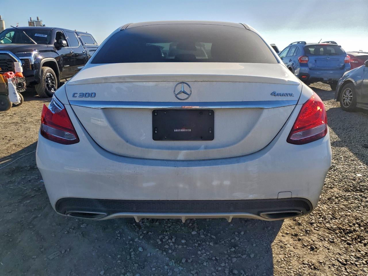 2017 Mercedes-Benz C 300 4Matic VIN: 55SWF4KB0HU206235 Lot: 95517925