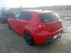 2009 BMW 1 SERIES 118D M SPORT 5DR for sale at Copart CORBY