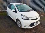 2012 TOYOTA AYGO 1.0 VVT-I FIRE 5DR [AC] for sale at Copart PETERLEE