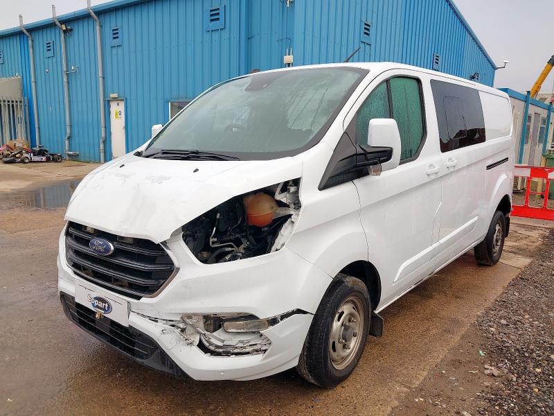 2020 FORD TRANSIT CUSTOM 2.0 ECOBLUE 130PS LOW ROOF D/CAB LIMITED VAN for sale at Copart YORK