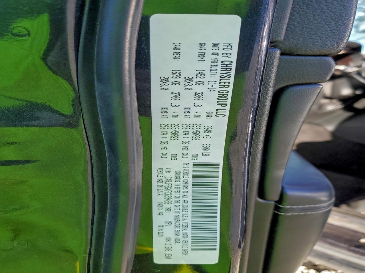 2015 Jeep Grand Cherokee Limited VIN: 1C4RJFBGXFC699498 Lot: 95096745