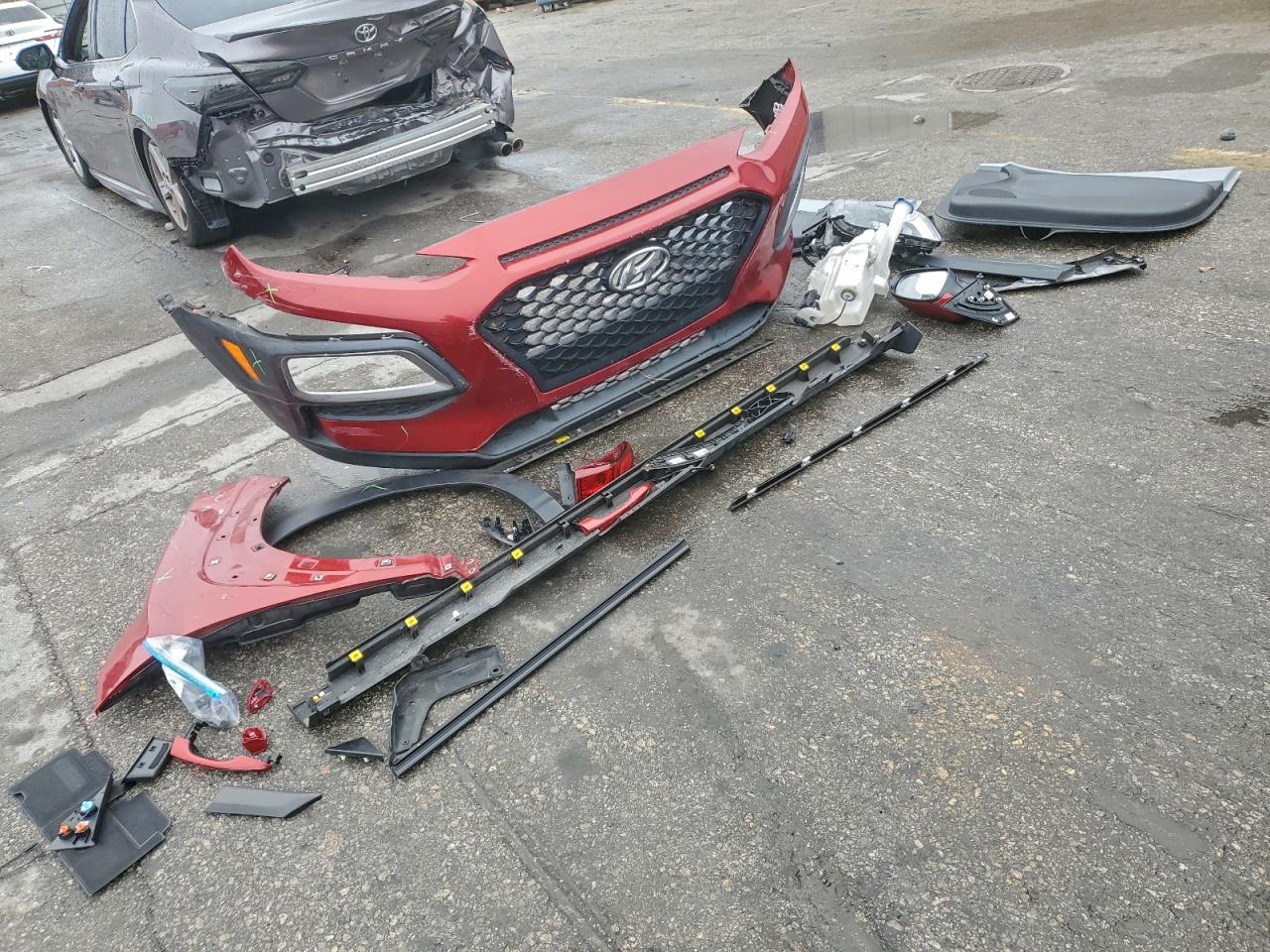 2020 Hyundai Kona Sel VIN: KM8K22AAXLU425434 Lot: 95955415