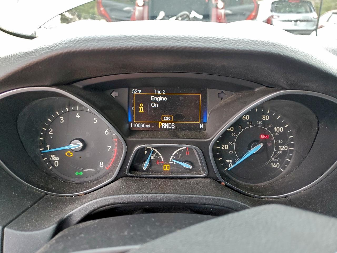 2017 Ford Focus Sel VIN: 1FADP3M29HL345828 Lot: 95490885