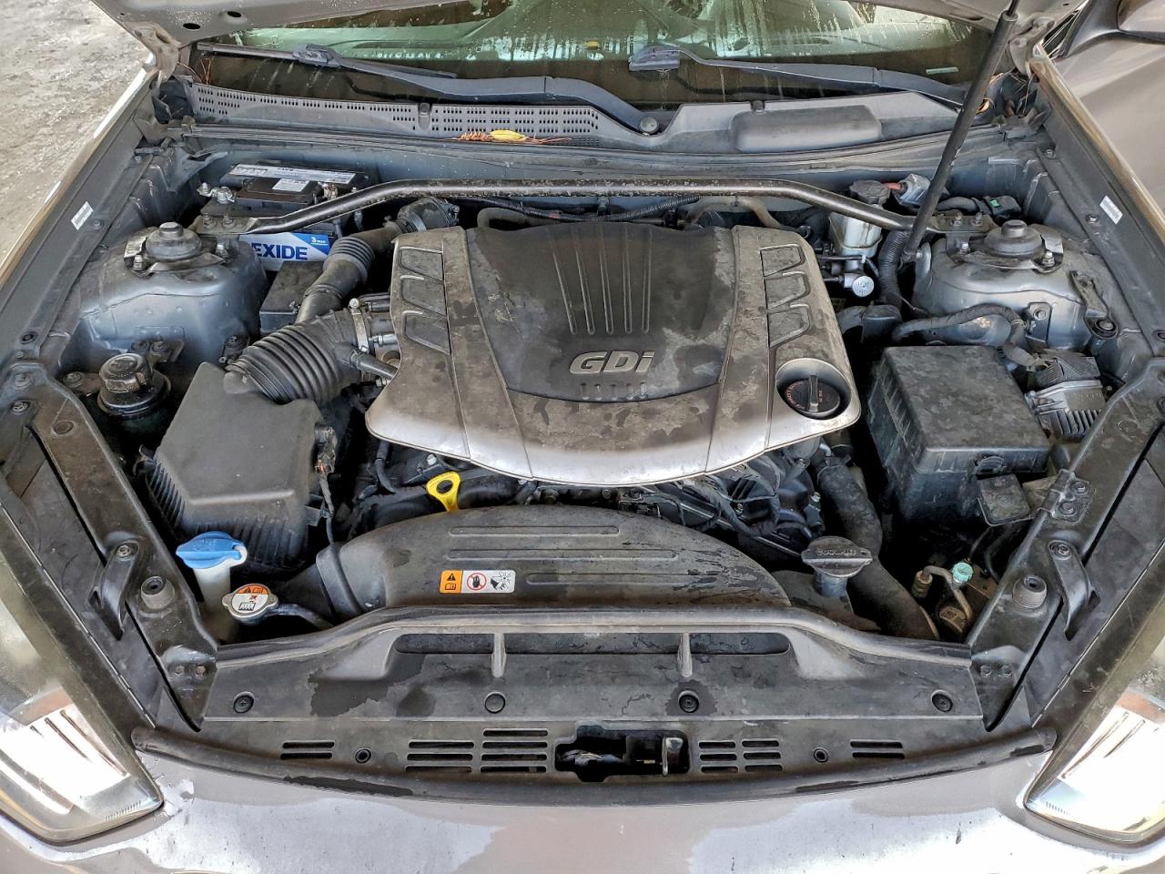 2013 Hyundai Genesis Coupe 3.8L VIN: KMHHU6KJ0DU098585 Lot: 96022385