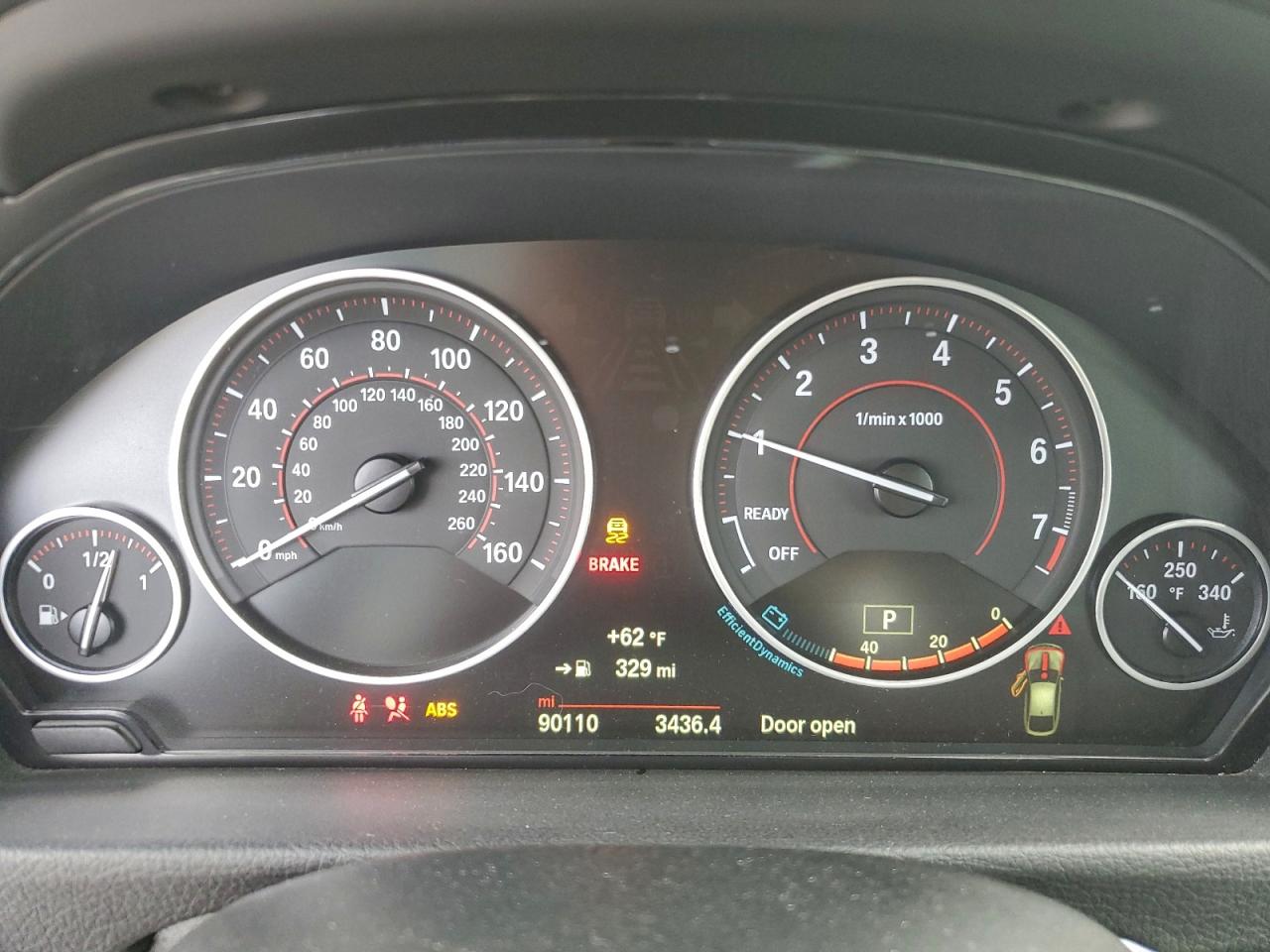 2015 BMW 328 Xigt VIN: WBA3X5C51FD562629 Lot: 95780405