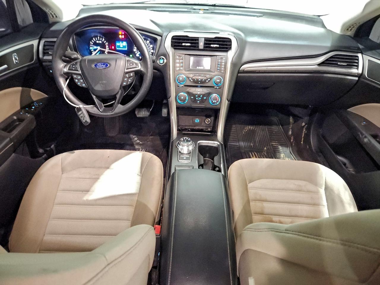 2017 Ford Fusion S VIN: 3FA6P0G75HR307402 Lot: 93966065