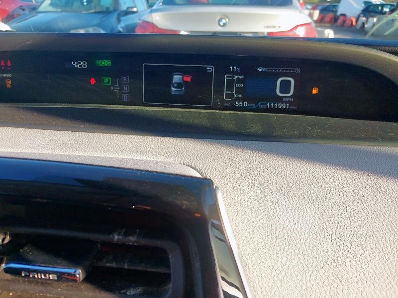 2018 TOYOTA PRIUS 1.8 VVTI ACTIVE 5DR CVT