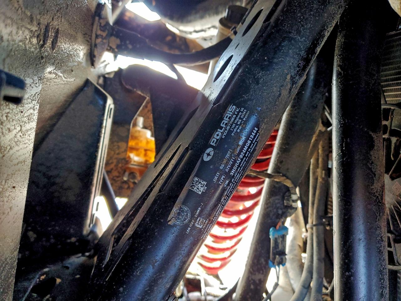 2021 Polaris Rzr Pro Xp Sport Rockford Fosgate Le VIN: 3NSRAF924MG613444 Lot: 94152925