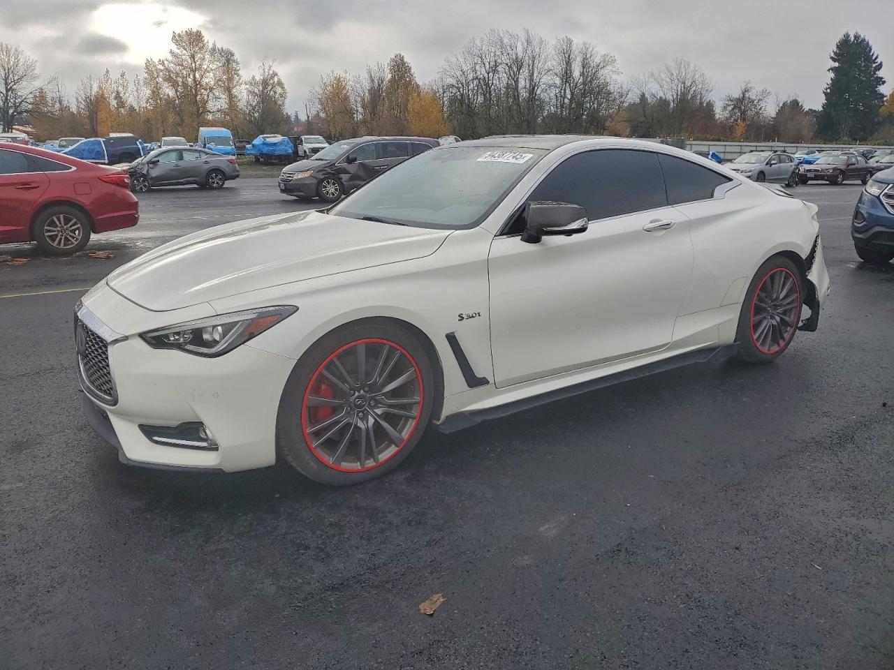 2017 Infiniti Q60 Red Sport 400