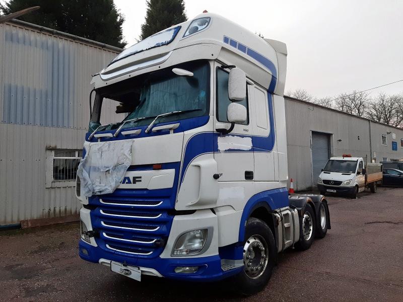 2019 DAF TRUCKS XF  for sale at Copart WOLVERHAMPTON