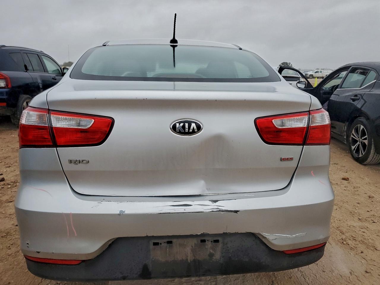 2017 Kia Rio Lx VIN: KNADM4A34H6100372 Lot: 95161455