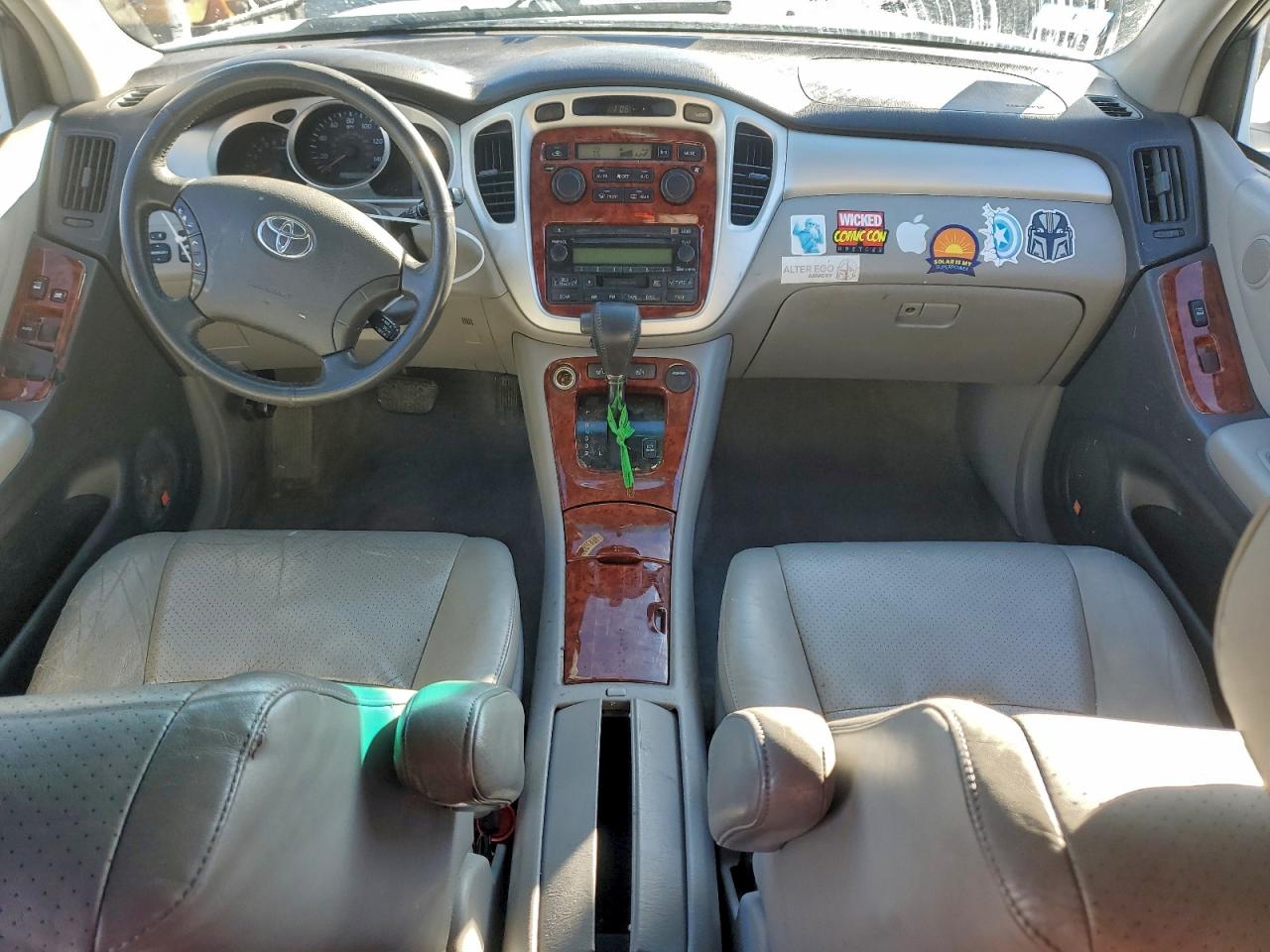 2005 Toyota Highlander Limited VIN: JTEEP21A350125663 Lot: 96870635