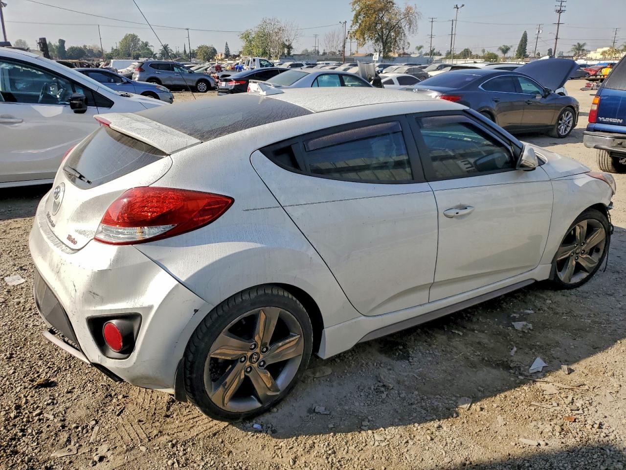 2015 Hyundai Veloster Turbo VIN: KMHTC6AE2FU226135 Lot: 97795435