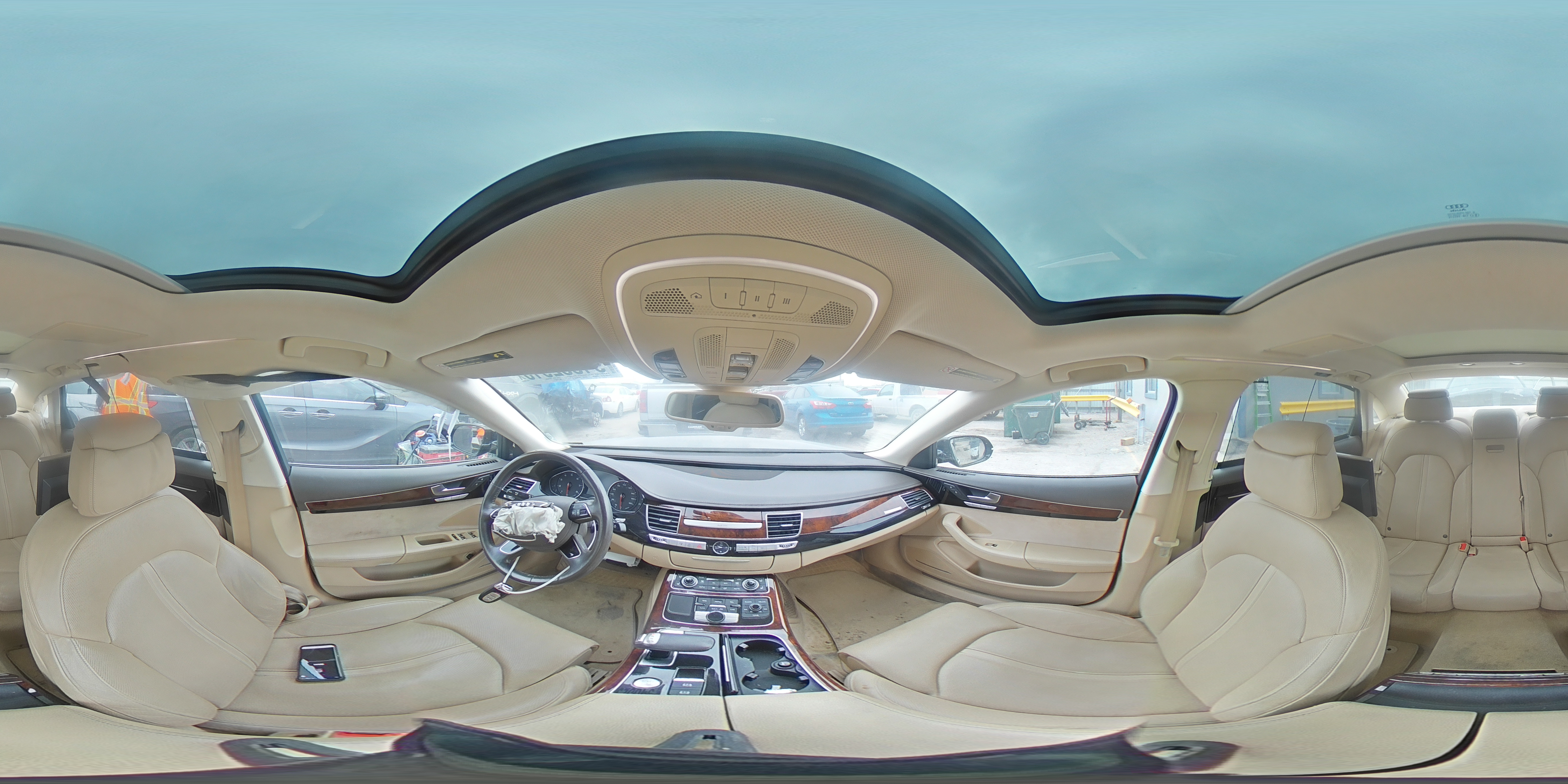 2012 Audi A8 L Quattro VIN: WAURVAFD0CN015370 Lot: 94832915